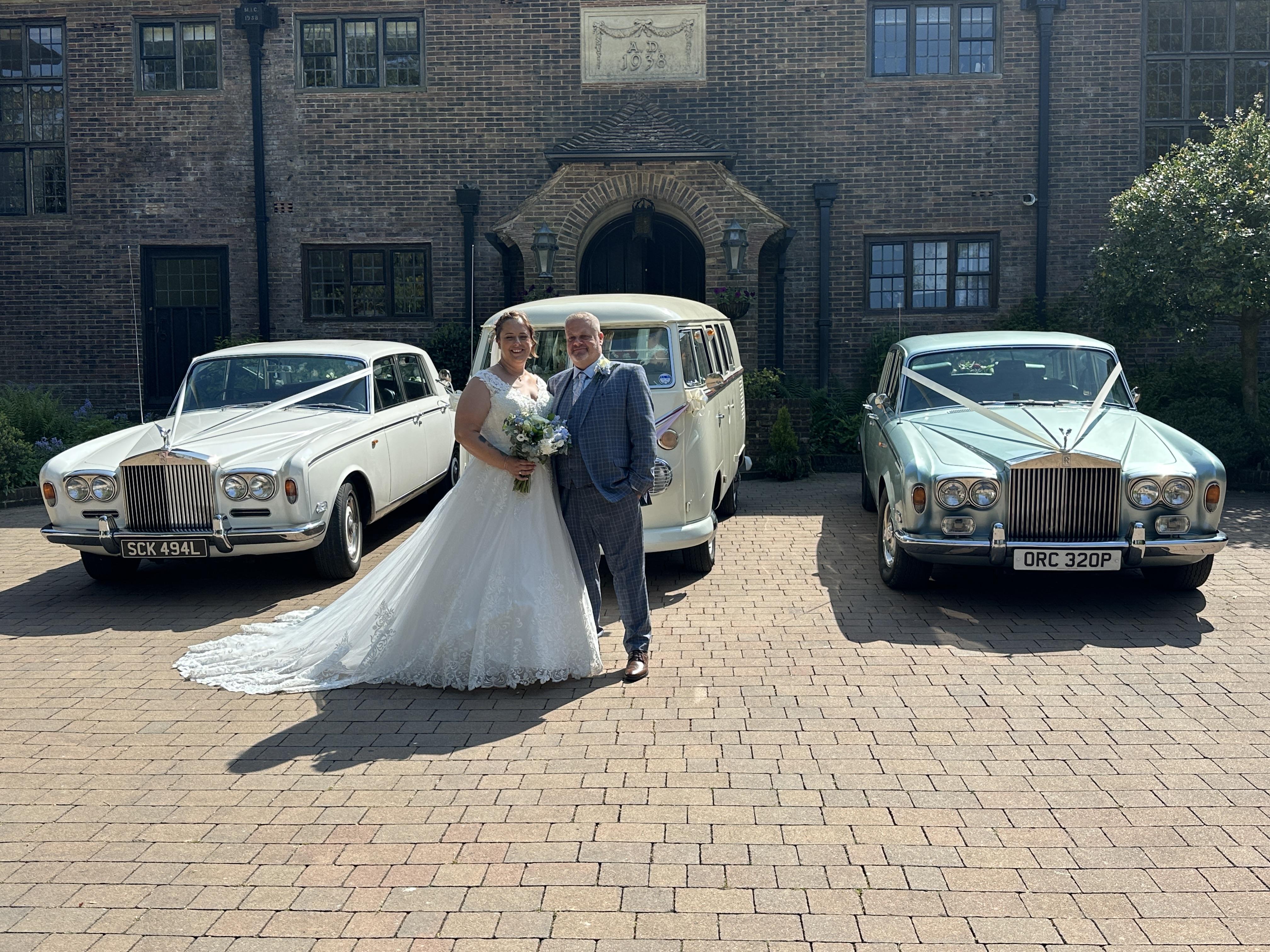 Vintage RollsRoyce Phantom Wedding Car Hire West Sussex